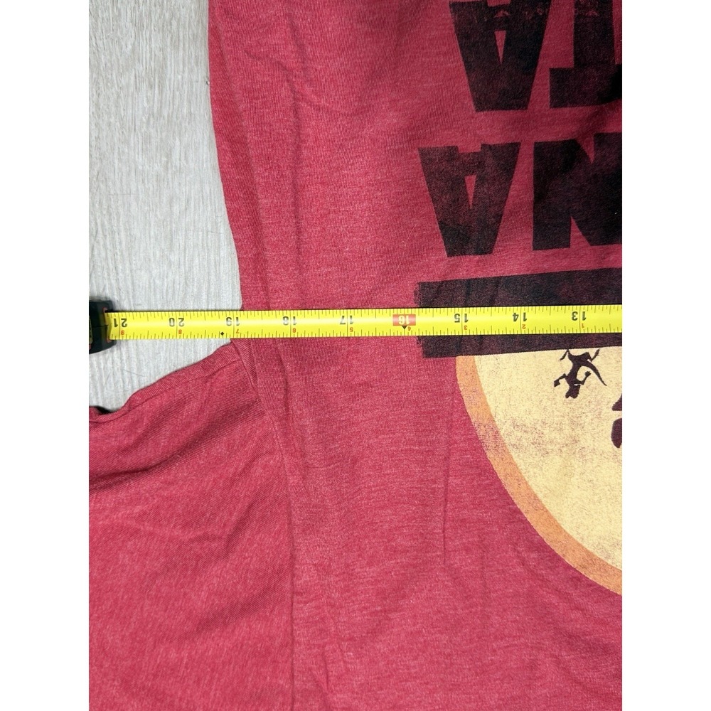 Disney Lion King Hakuna Matata Shirt Mens L Red Graphic Tee Movie Cartoon - Picture 3 of 6